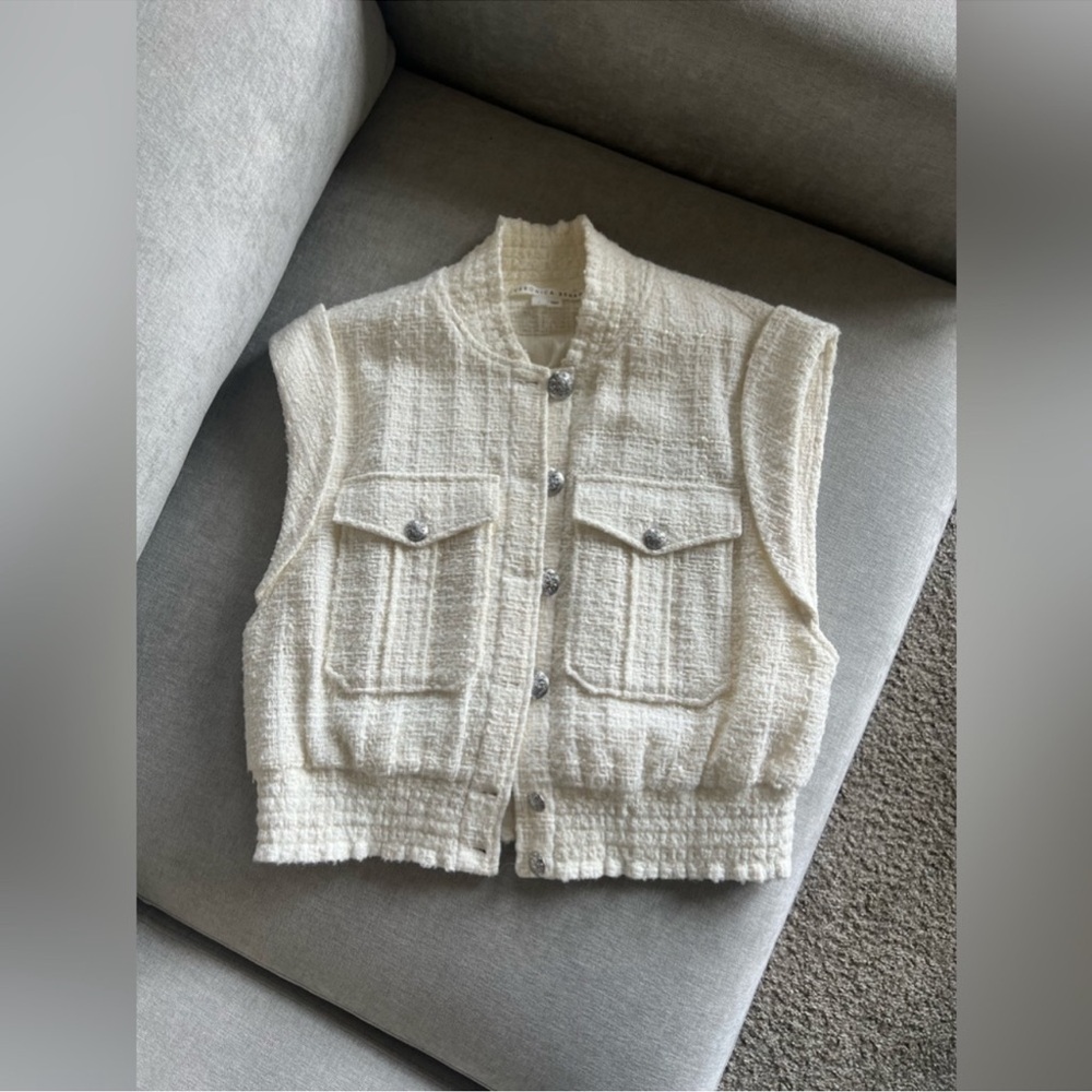 Veronica Beard Tweed Vest